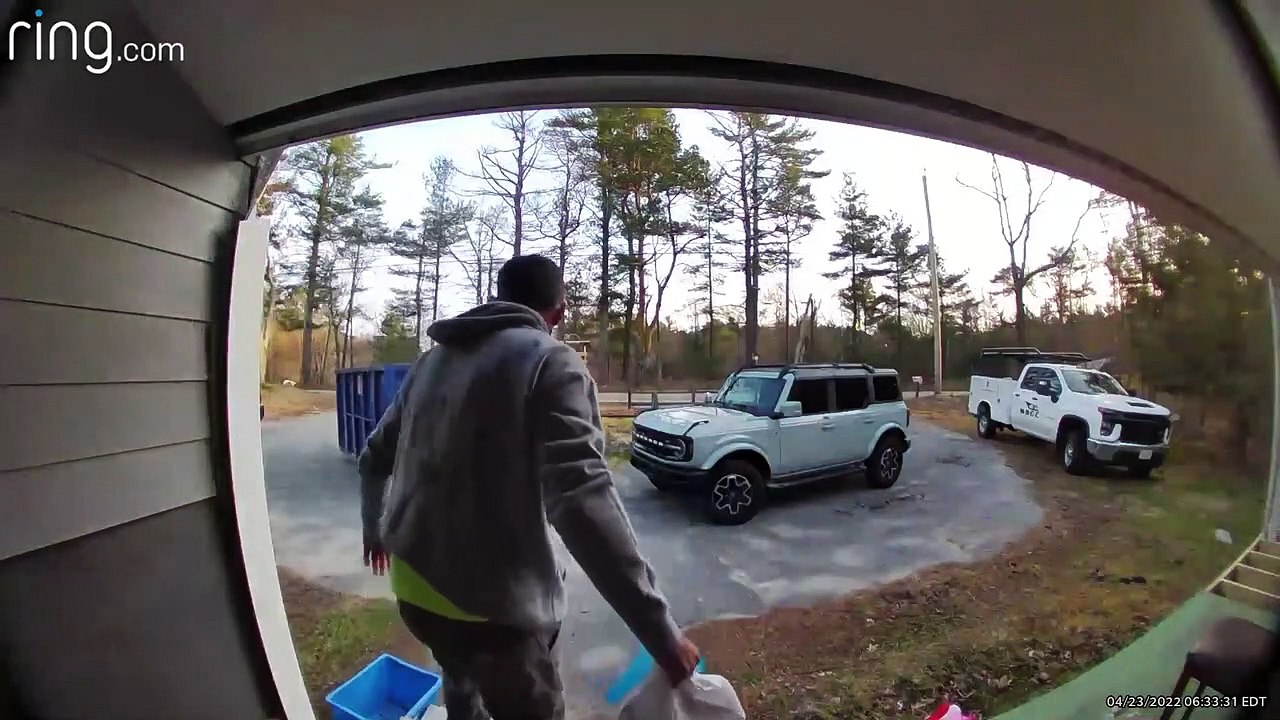 Bag Tears During Trash Toss