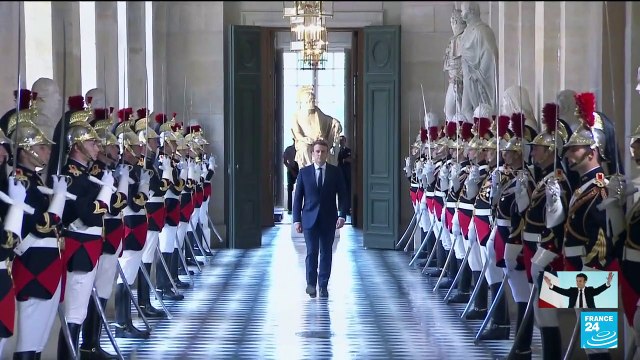 The French president, a versatile leader who wears many hats