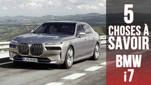 BMW i7, 5 choses à savoir sur la limousine allemande 100% électrique