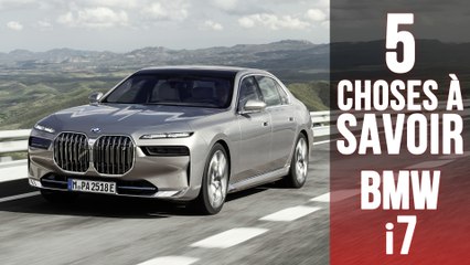 BMW i7, 5 choses à savoir sur la limousine allemande 100% électrique