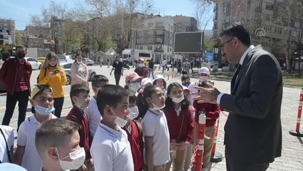 Çevre ve su bilinçlendirme tırı çocuklarla buluşturuldu