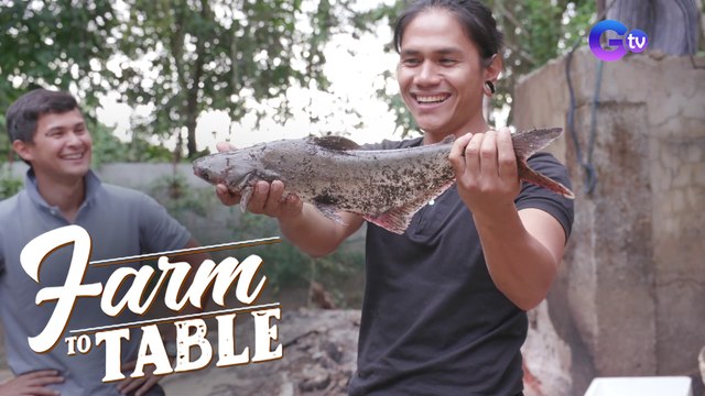 Farm To Table: Chef JR Royol catches a humungous pangasius fish!