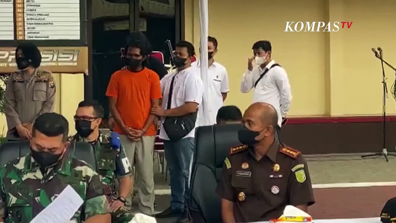 Tertunduk Malu! Pengancam Bobby Nasution dan Juru Parkir di Medan Kenakan Baju Tersangka