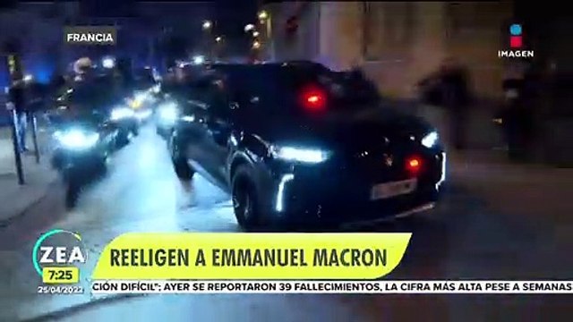 Emmanuel Macron fue reelecto como presidente de Francia