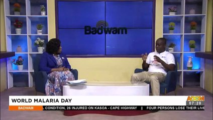 World Malaria Day - Badwam Afisem on Adom TV (25-4-22)