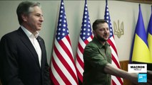 Blinken à Kiev : retour des diplomates américains et nouvelle aide militaire