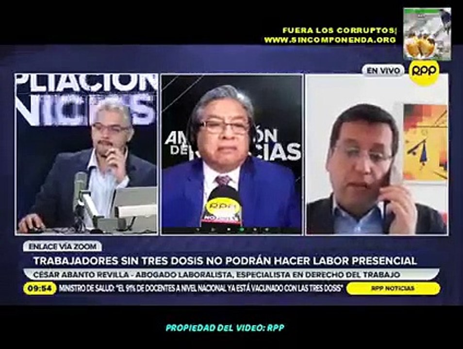 TORPES Y ABUSIVOS LOS DEL MINISTERIO DE TRABAJO Y  DE SALUD EN RELACIÓN AL CARNET DE VACUNACIÓN Y LA 3RA DOSIS