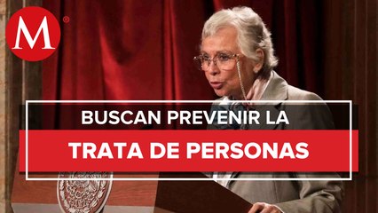 Trata de personas con fines de explotación es la esclavitud moderna: Sánchez Cordero