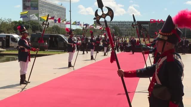 Çavuşoğlu, Brezilya'da Yüksek Düzeyli İşbirliği Toplantısına katıldı