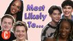 The cast of Heartstopper play Most Likely To with Cosmopolitan UK