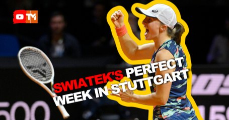 Swiatek's perfect week in Stuttgart, with a fourth consecutive title in 2022