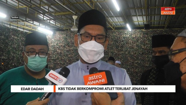 Edar Syabu | KBS tidak berkompromi atlet terlibat jenayah