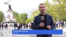 24 avril 2022 : reportage de la TV Ukrainienne U.A.T.V. sur les présidentielles françaises