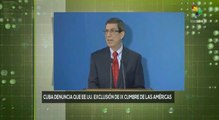 Conexión Global 25-04: Cuba denuncia exclusión de Cumbre de las Américas por EE.UU.