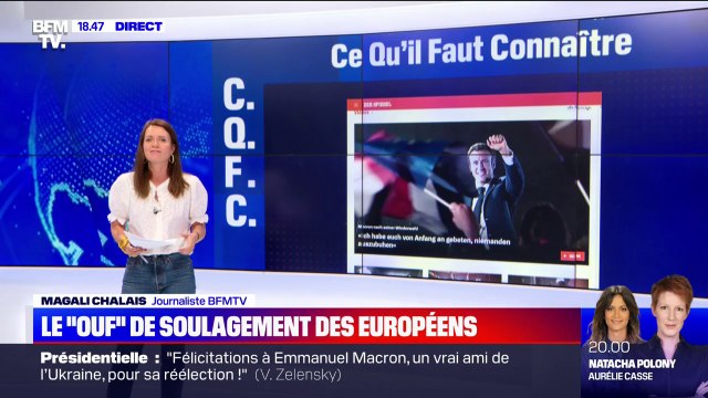 Présidentielle: les médias européens réagissent à la réélection d’Emmanuel Macron