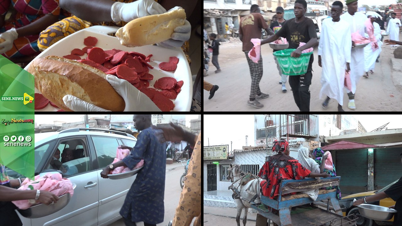 4eme édition dioxé ndogou , les jeunes de wakhinane nimzatt viennent au chevet de 14 familles