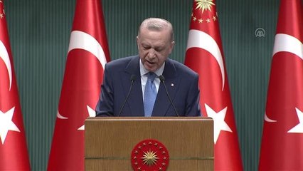 Cumhurbaşkanı Erdoğan: "Makine ekipman alımı ve kırsal altyapı yatırımları için 32 bin 572 çiftçimiz ile tarıma dayalı yatırımları için 418...