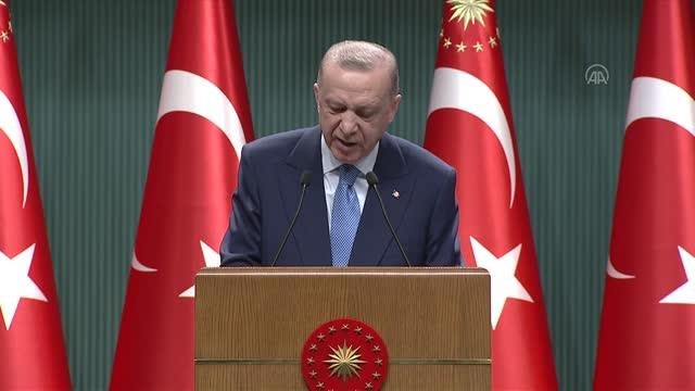 Cumhurbaşkanı Erdoğan: Makine ekipman alımı ve kırsal altyapı yatırımları için 32 bin 572 çiftçimiz ile tarıma dayalı yatırımları için 418...