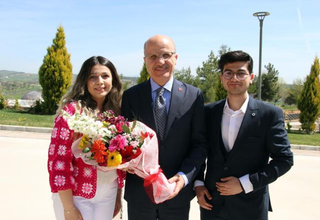 YÖK Başkanı Prof. Dr. Erol Özvar, Uşak'ta ziyaretlerde bulundu