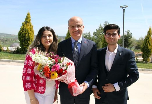 YÖK Başkanı Prof. Dr. Erol Özvar, Uşak'ta ziyaretlerde bulundu
