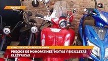Precios de monopatines, motos y bicicletas eléctricas
