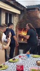 Easter Dinner Goes Up in Flames