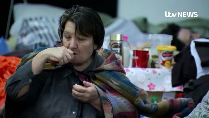 Kharkiv residents forced to live underground to escape bombs