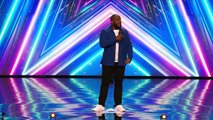 Comedian Axel Blake gets the GOLDEN BUZZER in STYLE - Auditions - BGT 2022