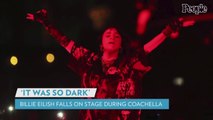 Billie Eilish Falls Face First on Coachella Stage and Laughs It Off: 'It Was Dark!'
