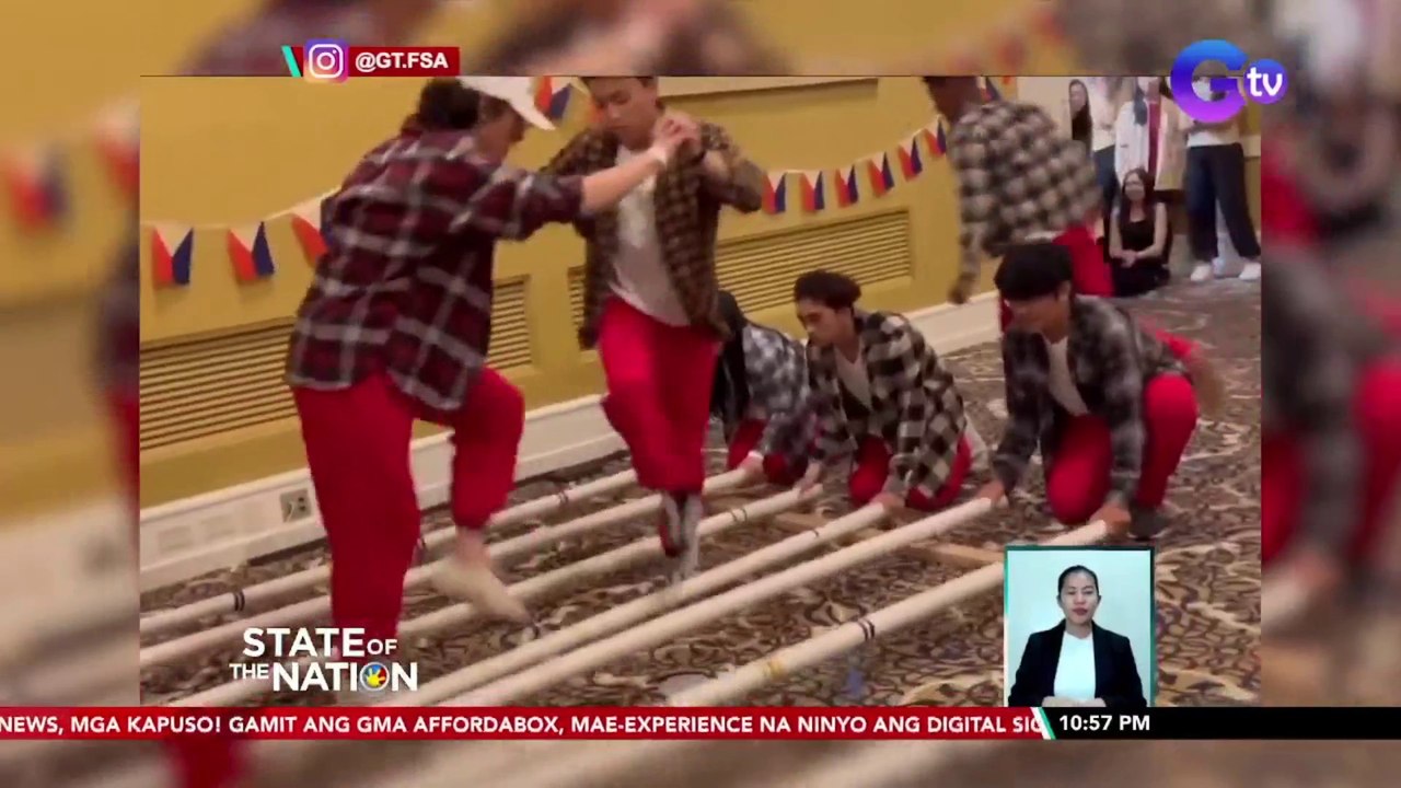 "Modern tinikling" ng mga Fil-Am students sa Atlanta, U.S.A, pinusuan | SONA