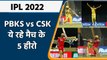 IPL 2022: PBKS vs CSK, 5 Heros of Match | मैच में इन 5 खिलाड़ियों खेल रहा शानदार | वनइंडिया हिंदी
