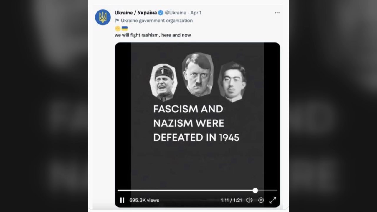 우크라이나, 히틀러-일왕 나란히...日 반발에 사과 / YTN