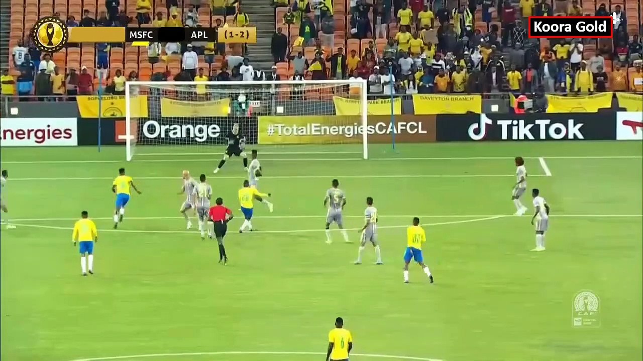 ملخص مباراة صن داونز وبيترو اتلتيكو اليوم 1-1 - اهداف صن داونز وبيترو اتلتيكو - اهداف صن داونز اليوم