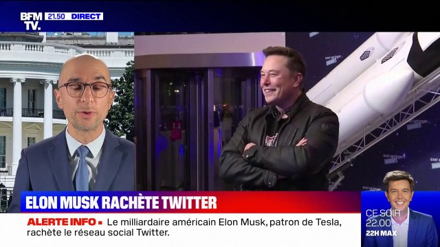 Le patron de Tesla, Elon Musk, rachète Twitter