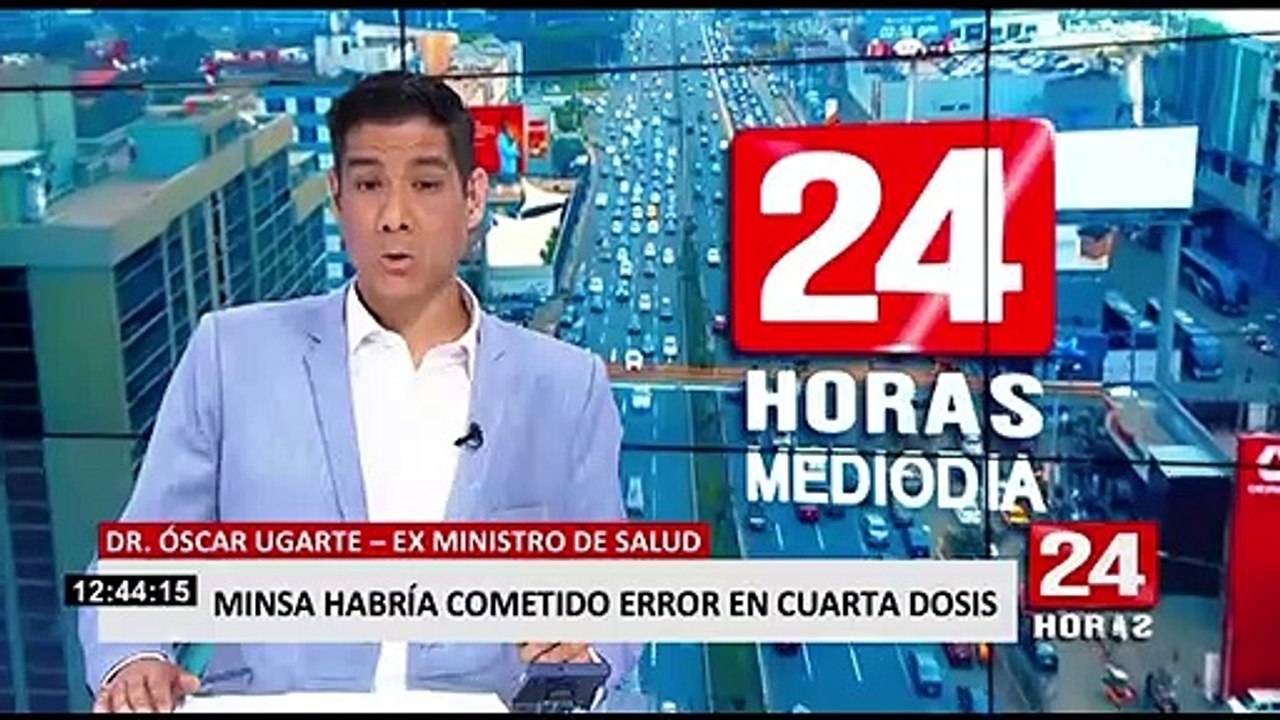 Óscar Ugarte sobre cuarta dosis: “es evidente que hay un error, es una negligencia”