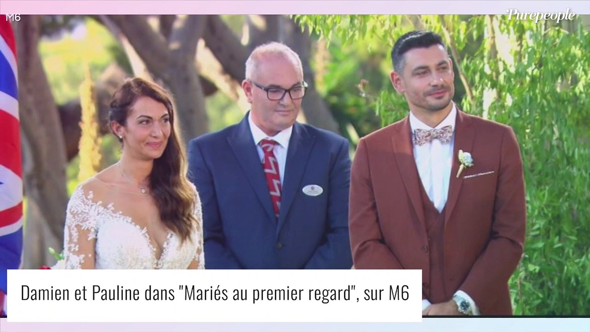 Pauline Et Damien Maries Au Premier Regard Damien et Pauline (Mariés au premier regard) : Crise panique, panne... leur  mariage commence mal - Vidéo Dailymotion