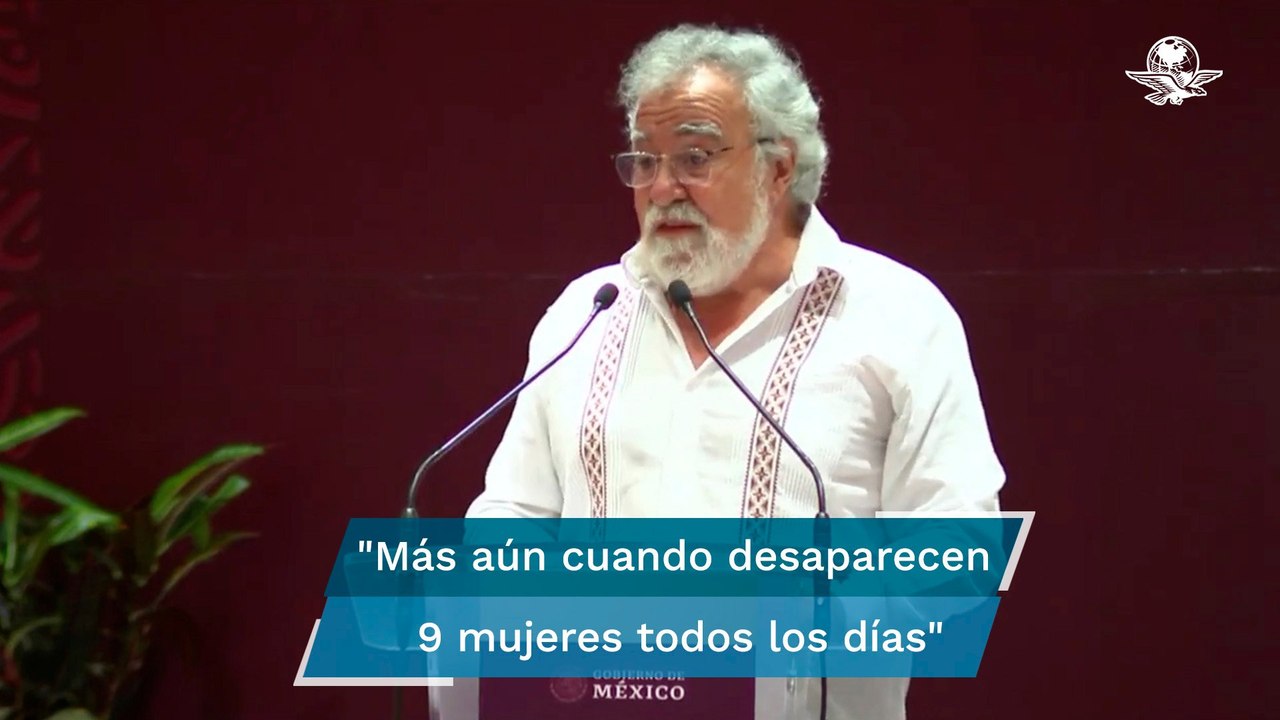 Segob llama a acabar con la "pereza institucional" para resolver desapariciones de mujeres