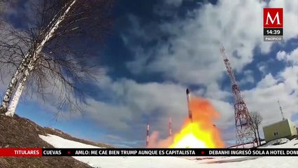 Rusia desplegará misiles Sarmat con capacidad nuclear en otoño