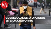 Uso de cubrebocas en Baja California será opcional en espacios públicos