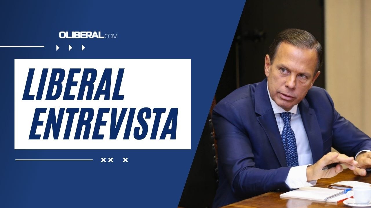 João Doria concede entrevista exclusiva para o Grupo Liberal
