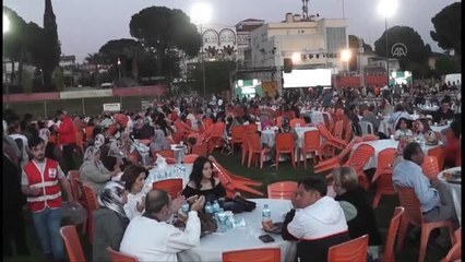 3 bin kişilik iftar yemeği düzenlendi