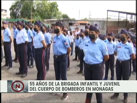 Monagas | Cuerpo de Bomberos asciende a 31 brigadistas juveniles e infantiles