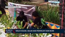 Bagi 300 Bibit Tanaman, Walhi Kalsel Peringati Hari Bumi Sedunia Ajak Hentikan Investasi Kotor