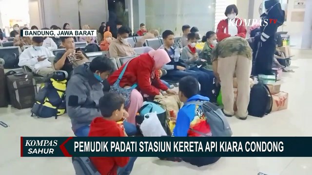 Tiket KA di Stasiun Kiara Condong Tujuan Jateng dan Jatim Habis Terjual
