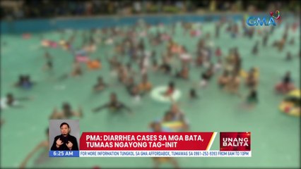 PMA: Diarrhea cases sa mga bata, tumaas ngayong tag-init | UB