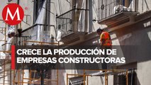 Producción de empresas constructoras creció 4.6%; acumula 11 meses al alza