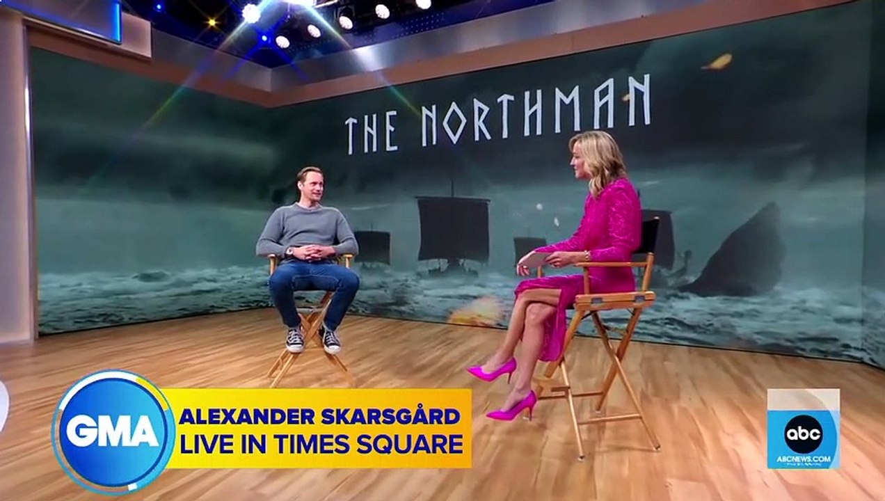 Alexander Skarsgard talks about new film, ‘The Northman’ I GMA
