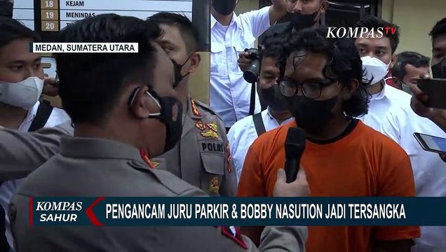 Pria Pengancam Juru Parkir dan Bobby Nasution Ditetapkan Jadi Tersangka