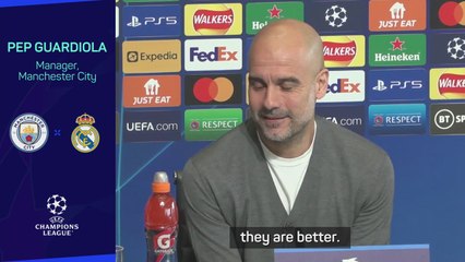 Can't compare our history to Real Madrid - Guardiola