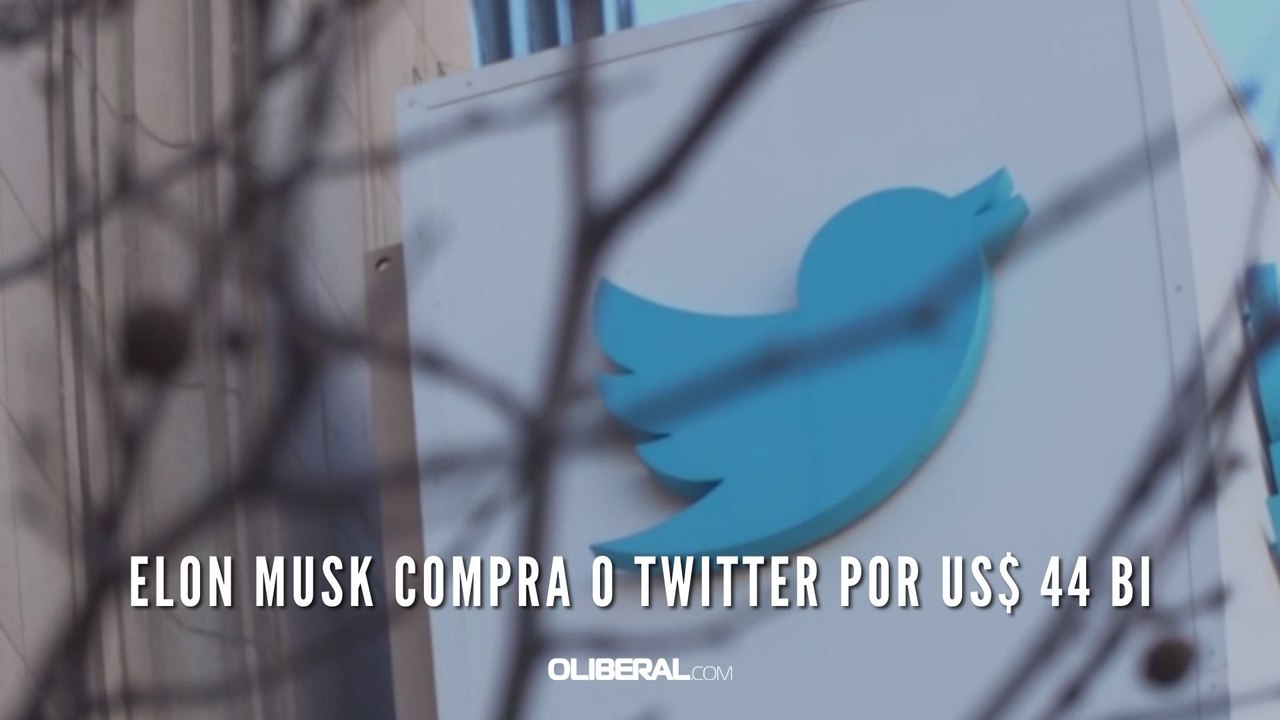 Elon Musk compra o Twitter por US$ 44 bi